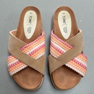TOMS sandals size 9